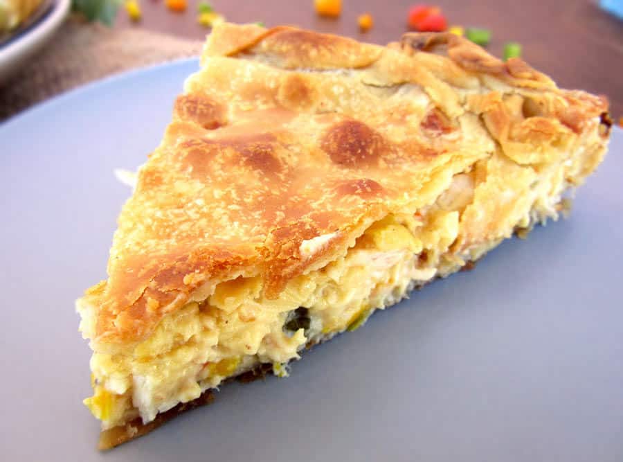 Chicken Pie With Phyllo Pastry