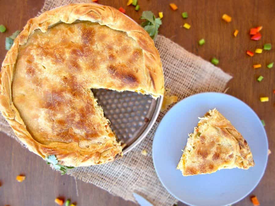 Greek Chicken Pie Recipe