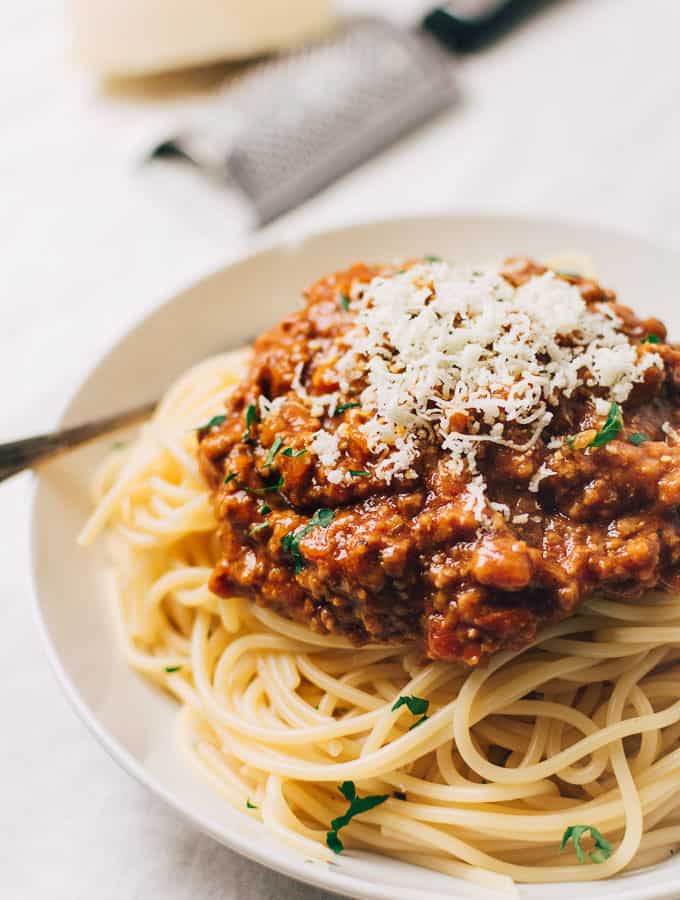 Greek Spaghetti Bolognese