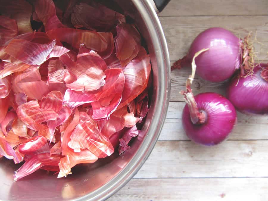 Onion Skins For Egg Dyeing