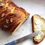 Tsoureki Sweet Bread With Butter