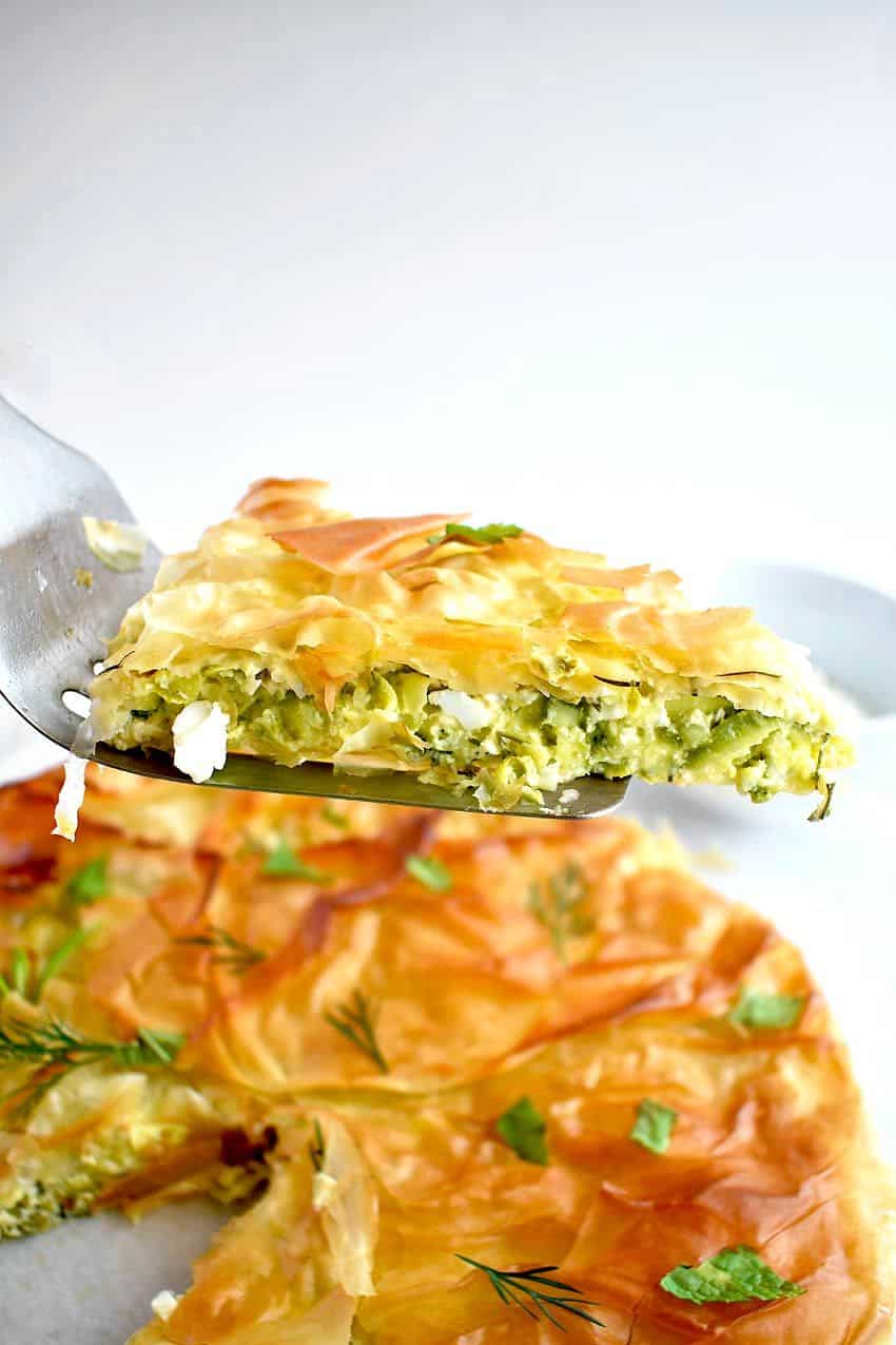 Traditional Greek Zucchini Pie Recipe