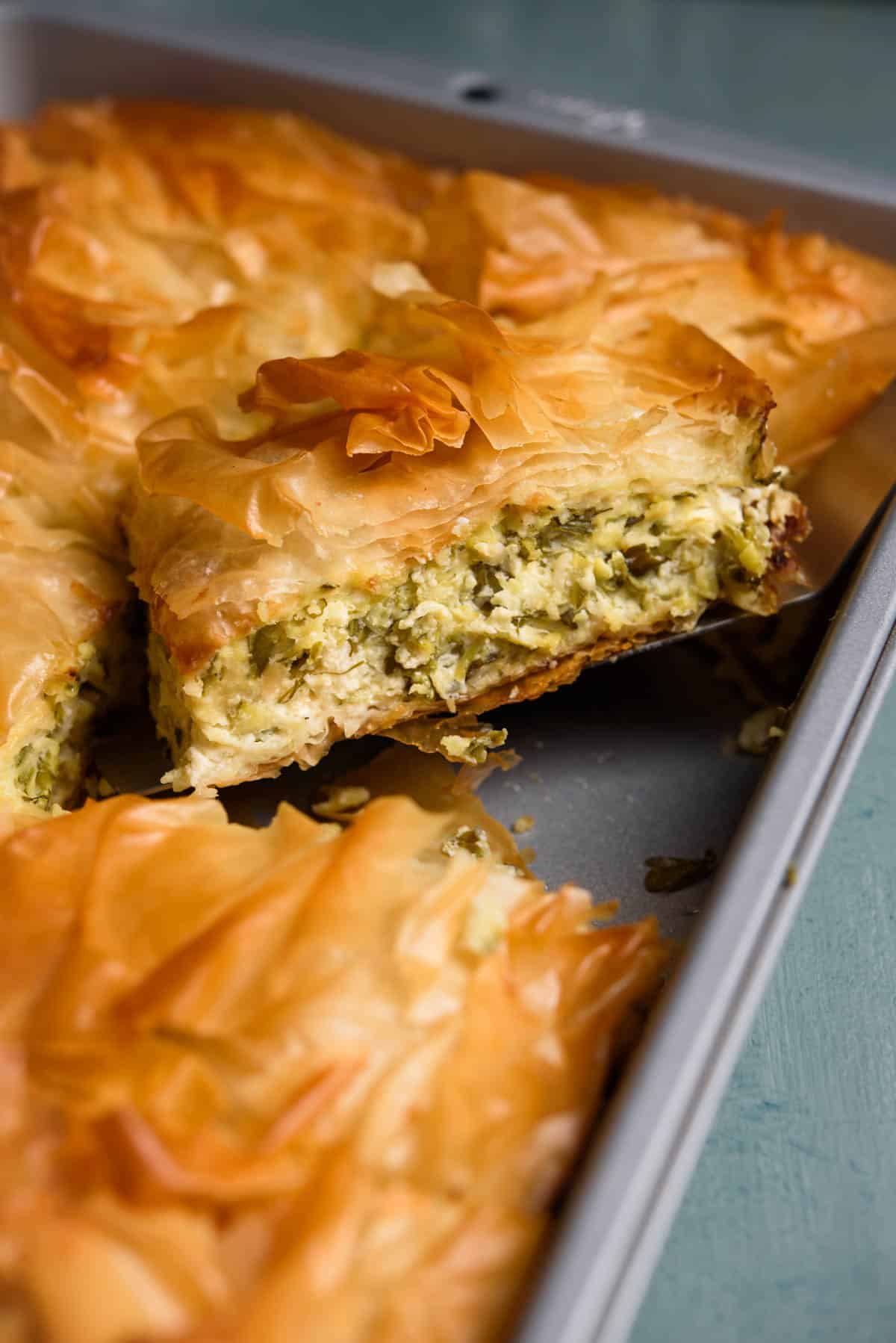 Greek Zucchini Pie Kolokithopita