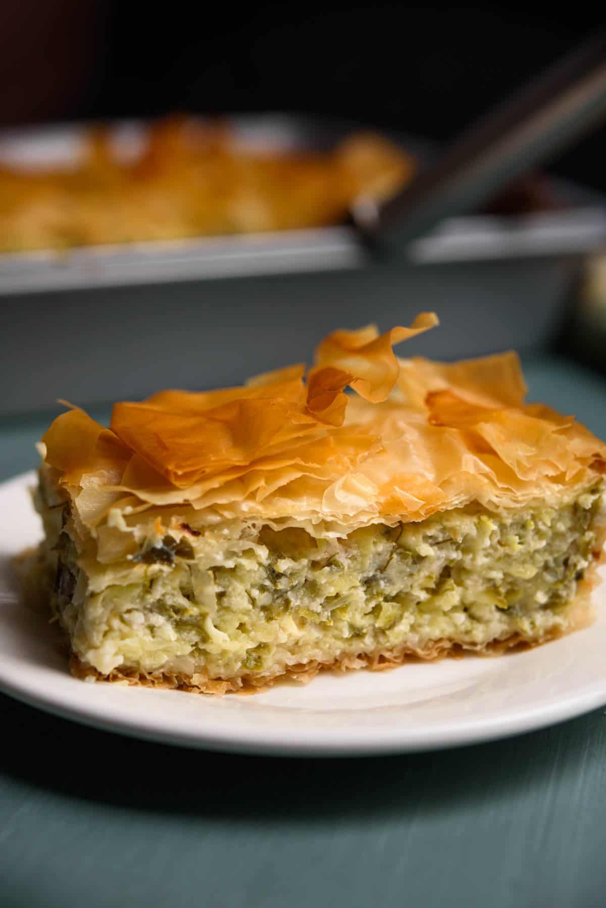 Zucchini Feta pie