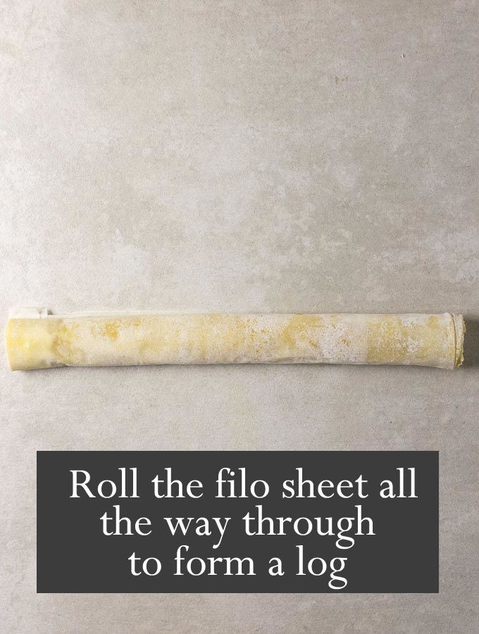Rolled Feta Cheese Tiropita
