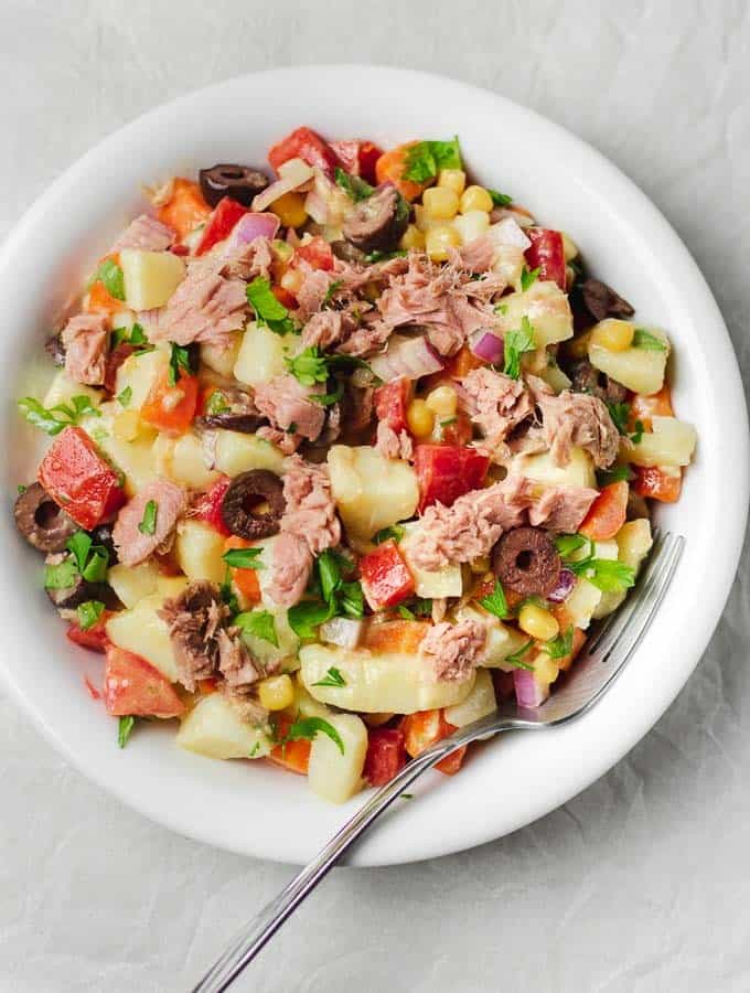 Tuna Salad No Mayo