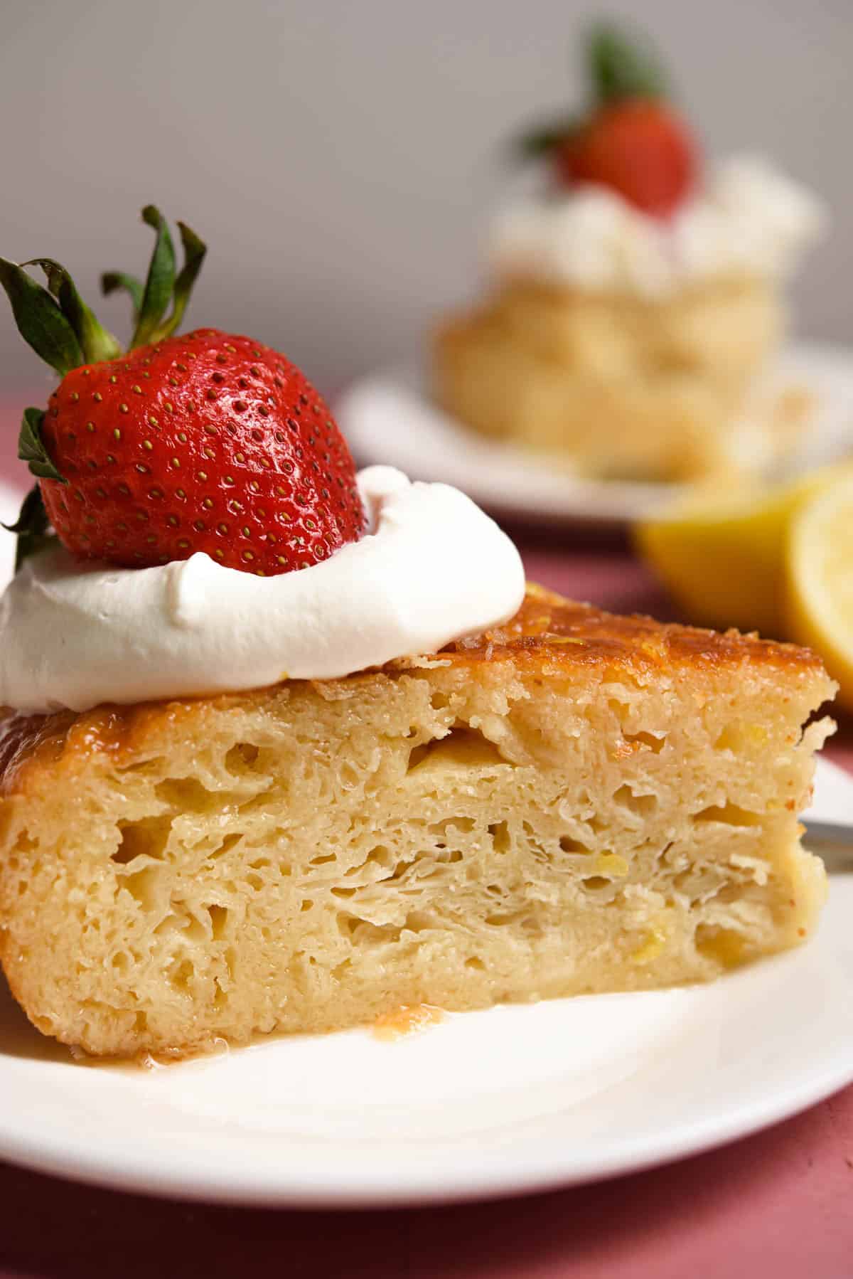 Greek Lemon Cake With Syrup
