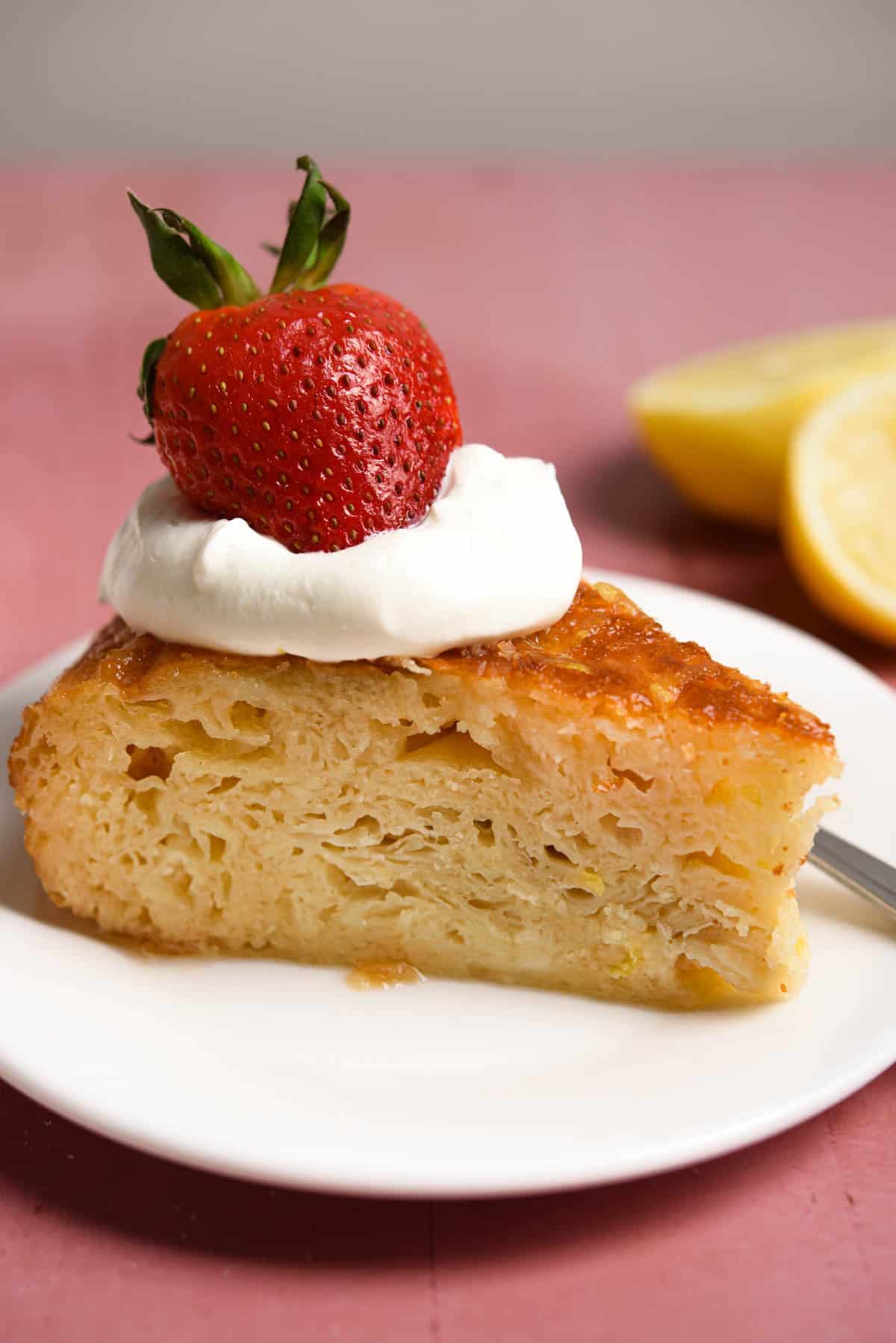 Honey Lemon Yogurt Cake