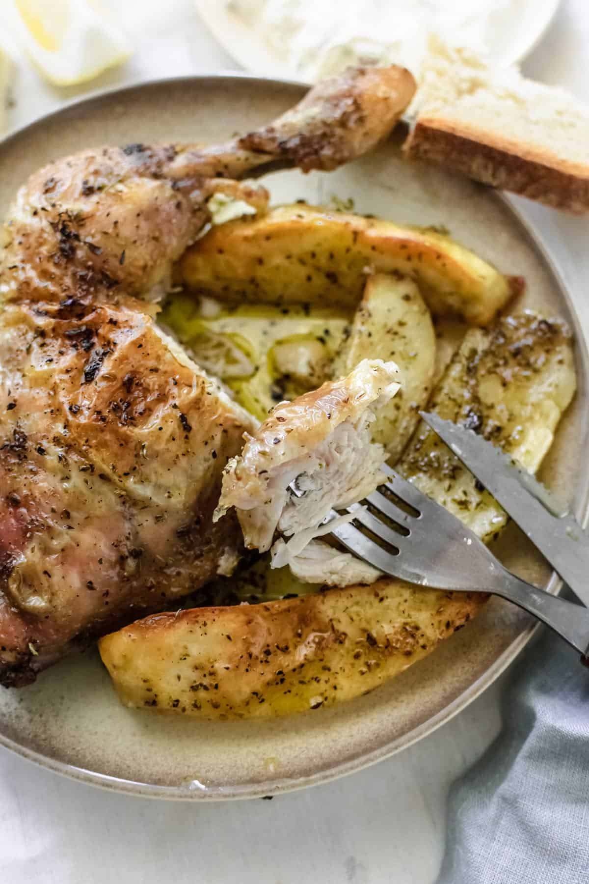 Authentic Greek Lemon Chicken