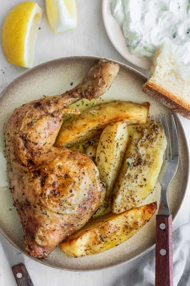 Baked-Greek-Chicken-And-Potatoes