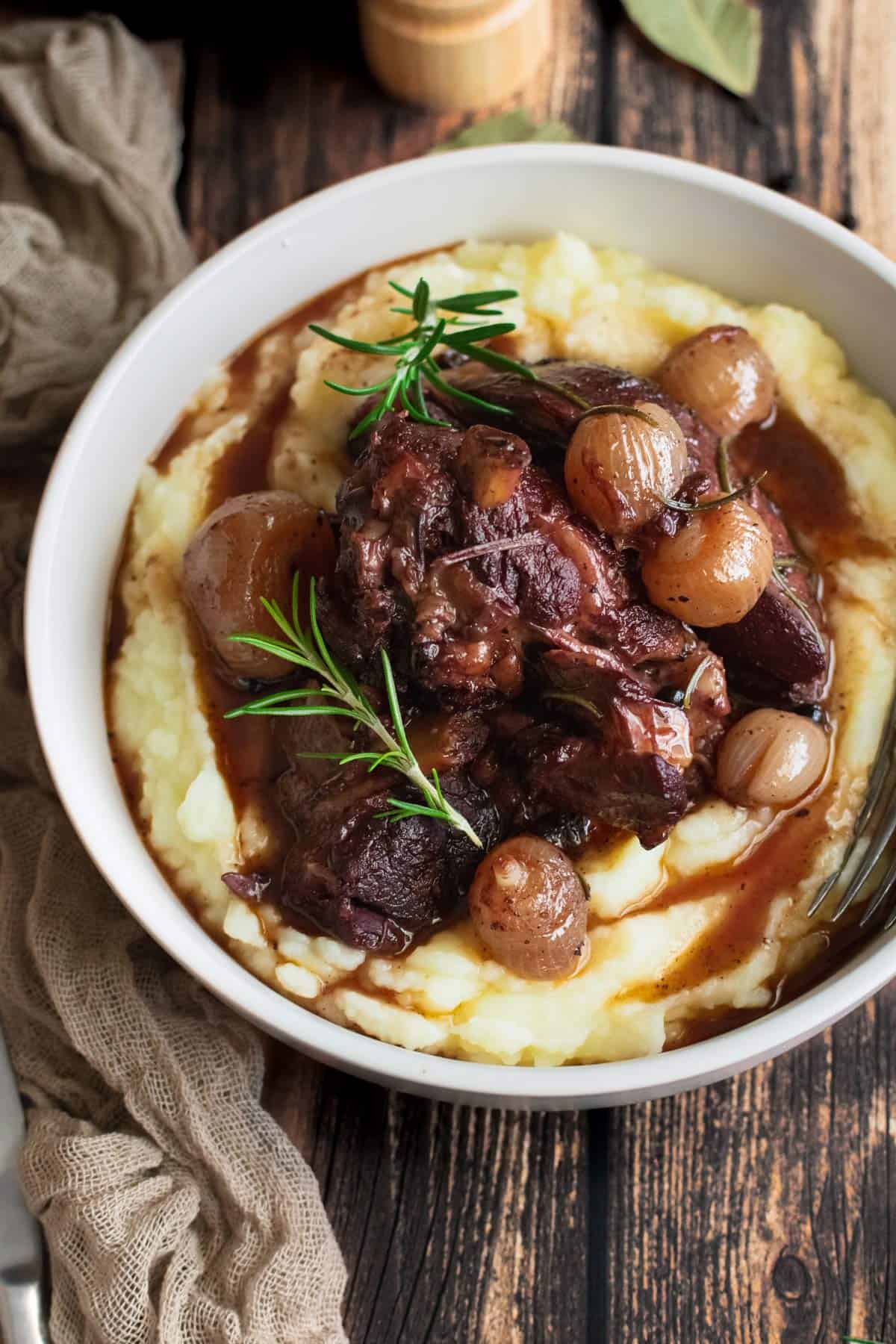 Stewed Lamb In Red Wine