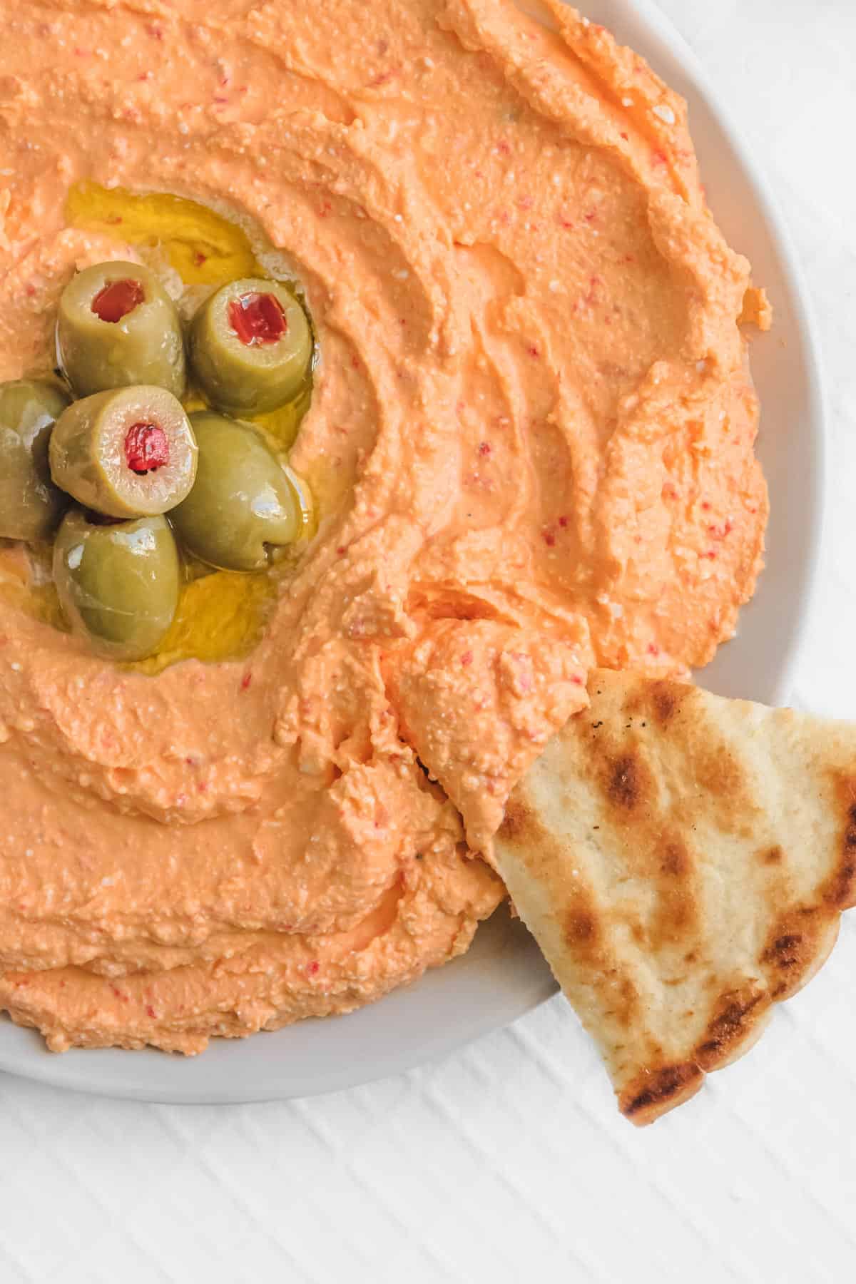 Whipped Feta And Roasted Red Pepper Dip