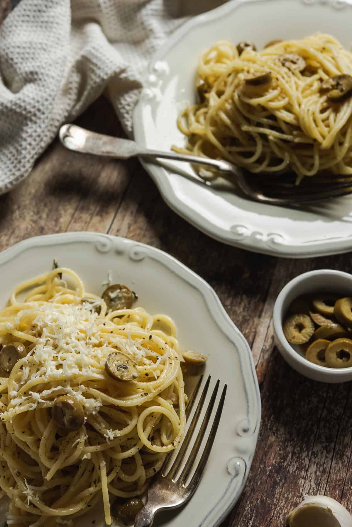 Olive Oil Spaghetti