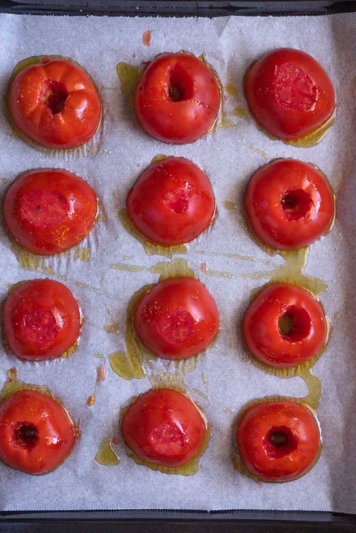 Roasted Tomato Sauce With Garlic Real Greek Recipes
