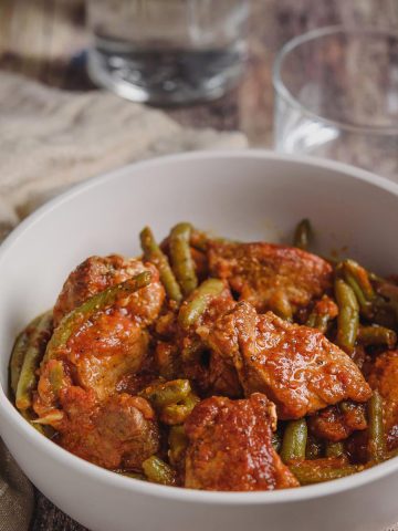Greek-Pork-Stew-Recipe-With-Green-Beans