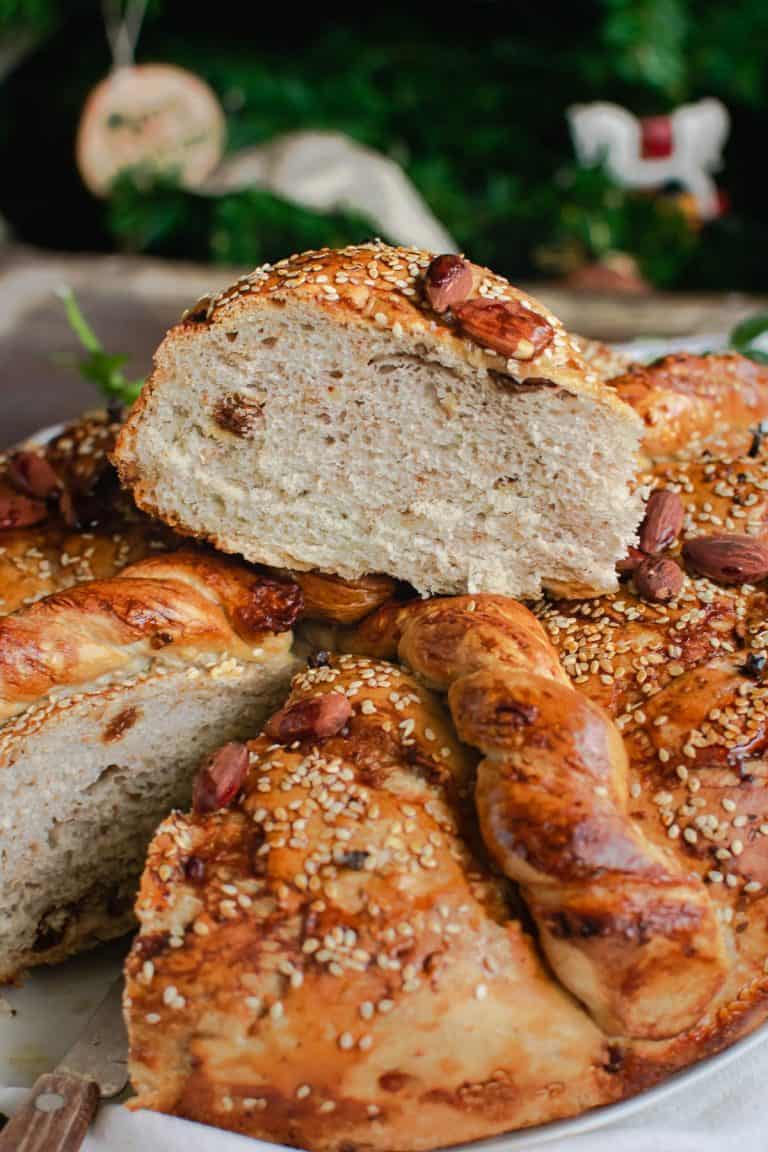 Christopsomo - Greek Christmas Bread - Real Greek Recipes