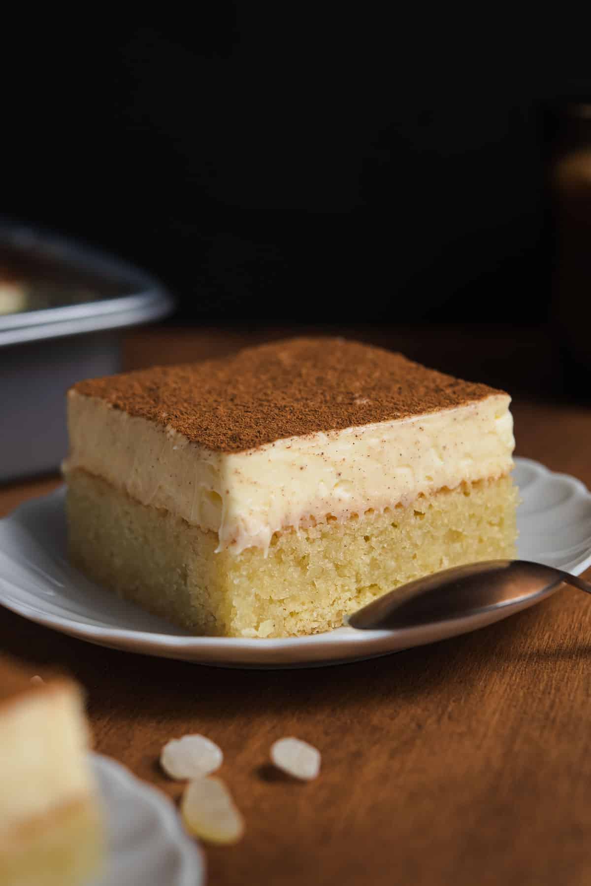 Semolina Cake With Cream