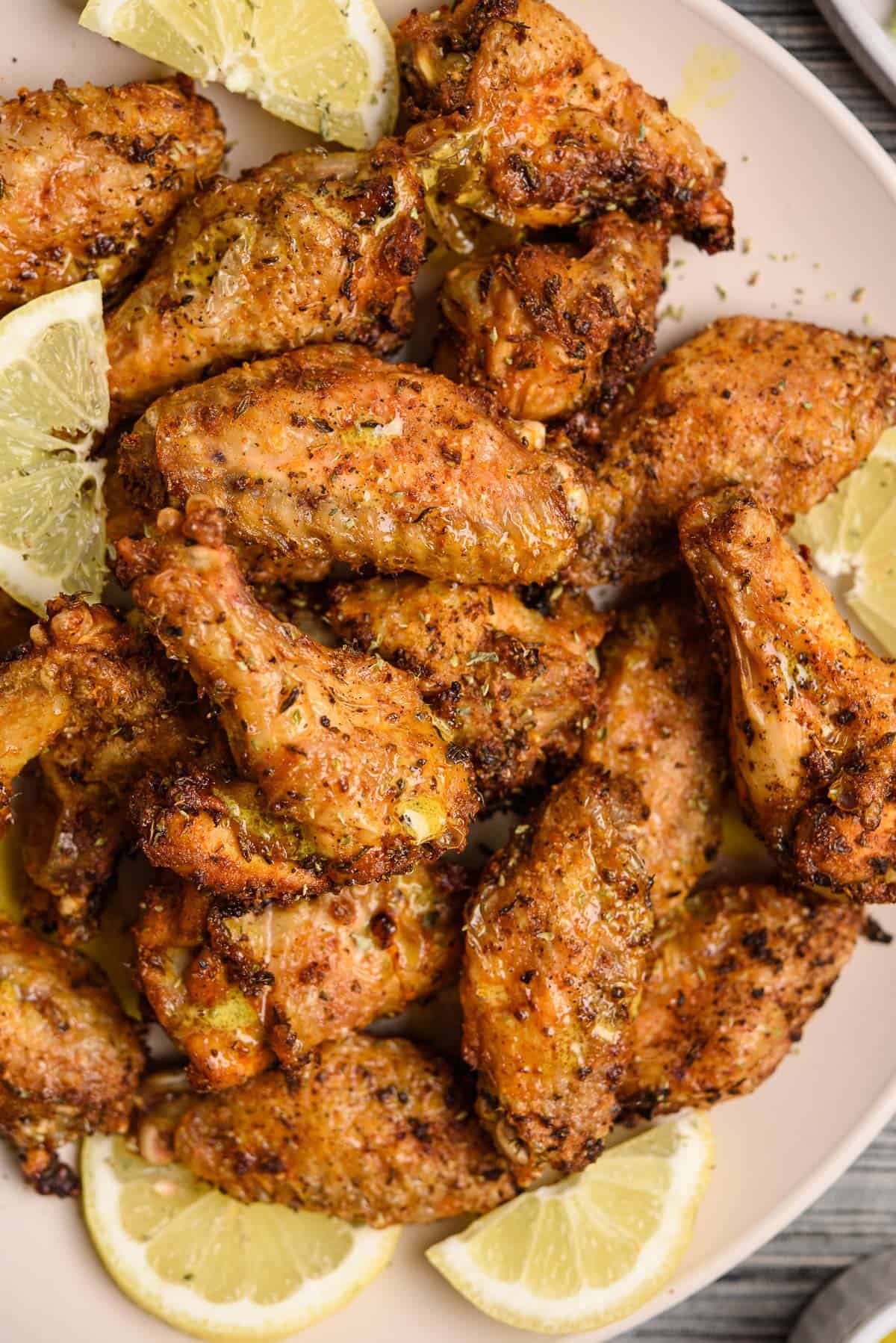 Oven Grilled Chicken Wings