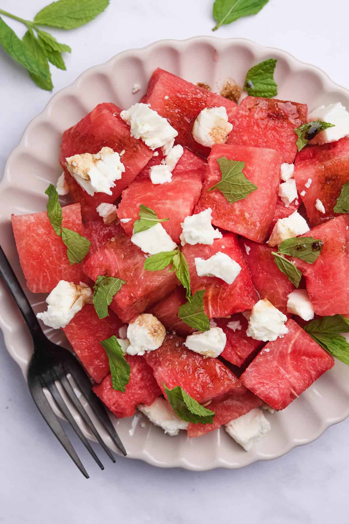 Best Watermelon Feta Salad