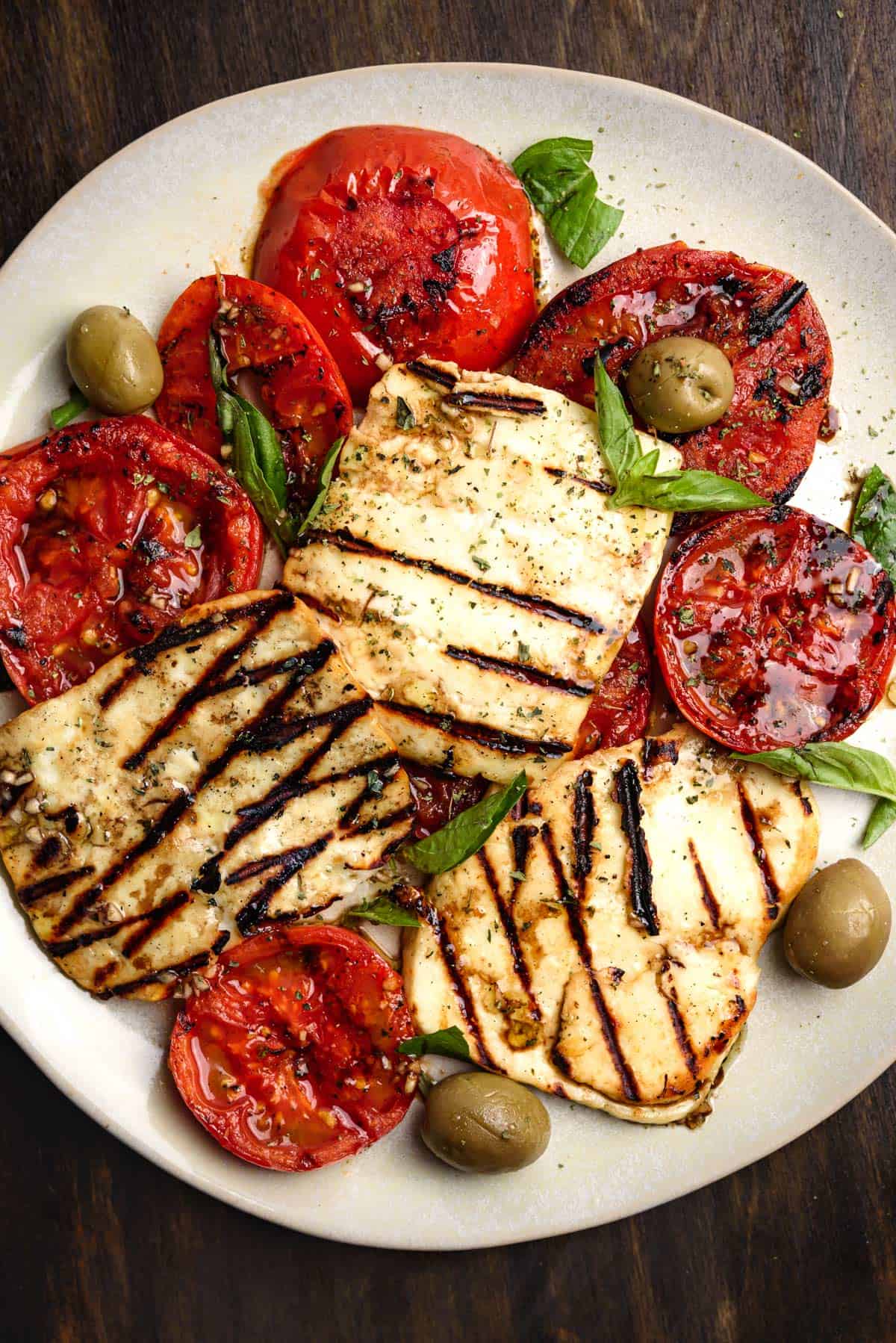 Grilled Halloumi Cheese Real Greek Recipes