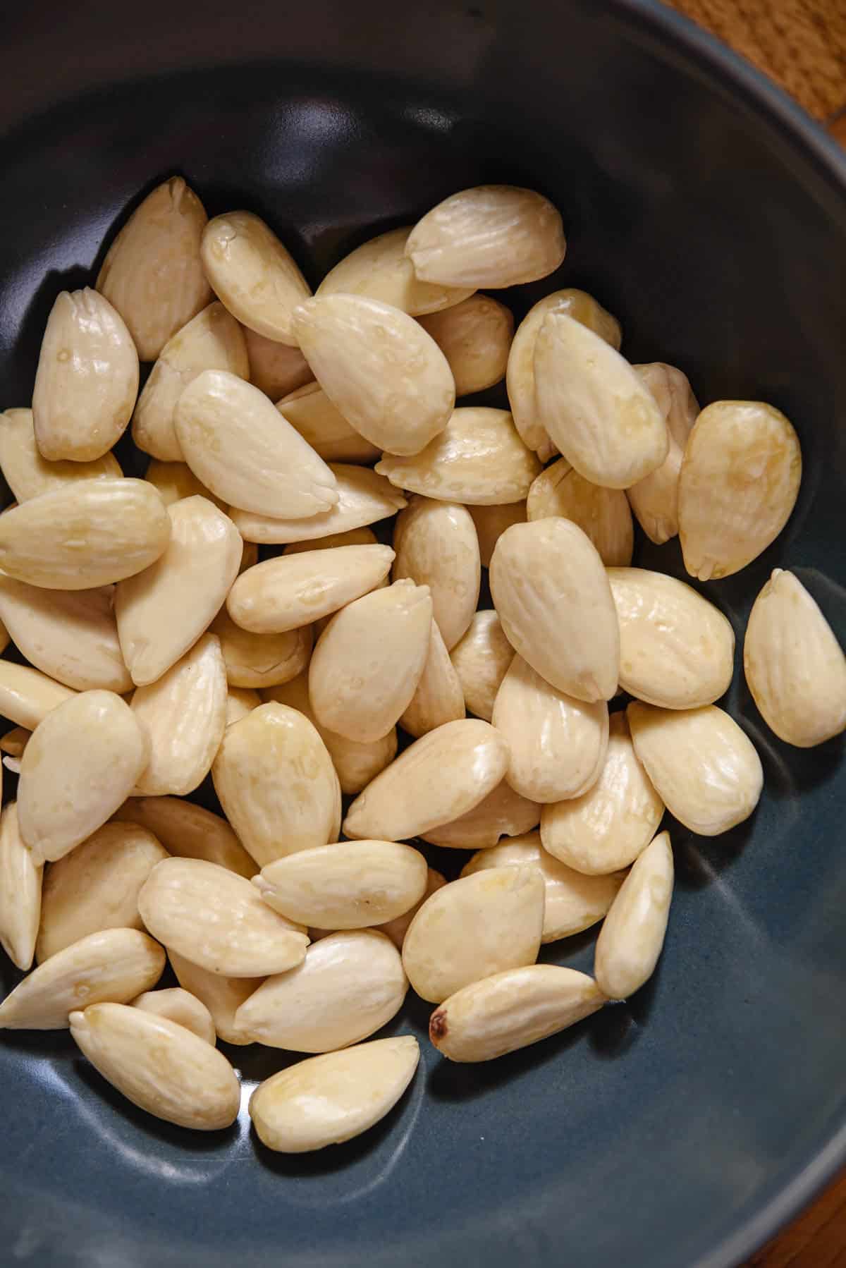 Homemade Blanched Almonds