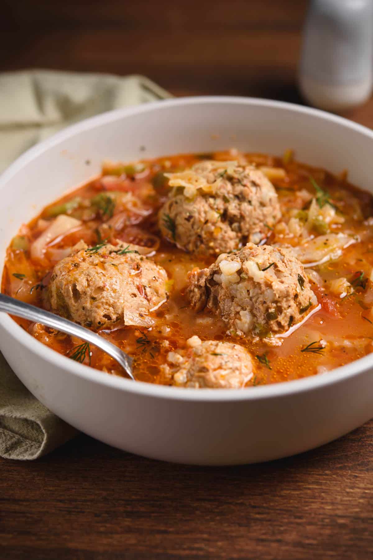 Cabbage And Meatballs Recipe