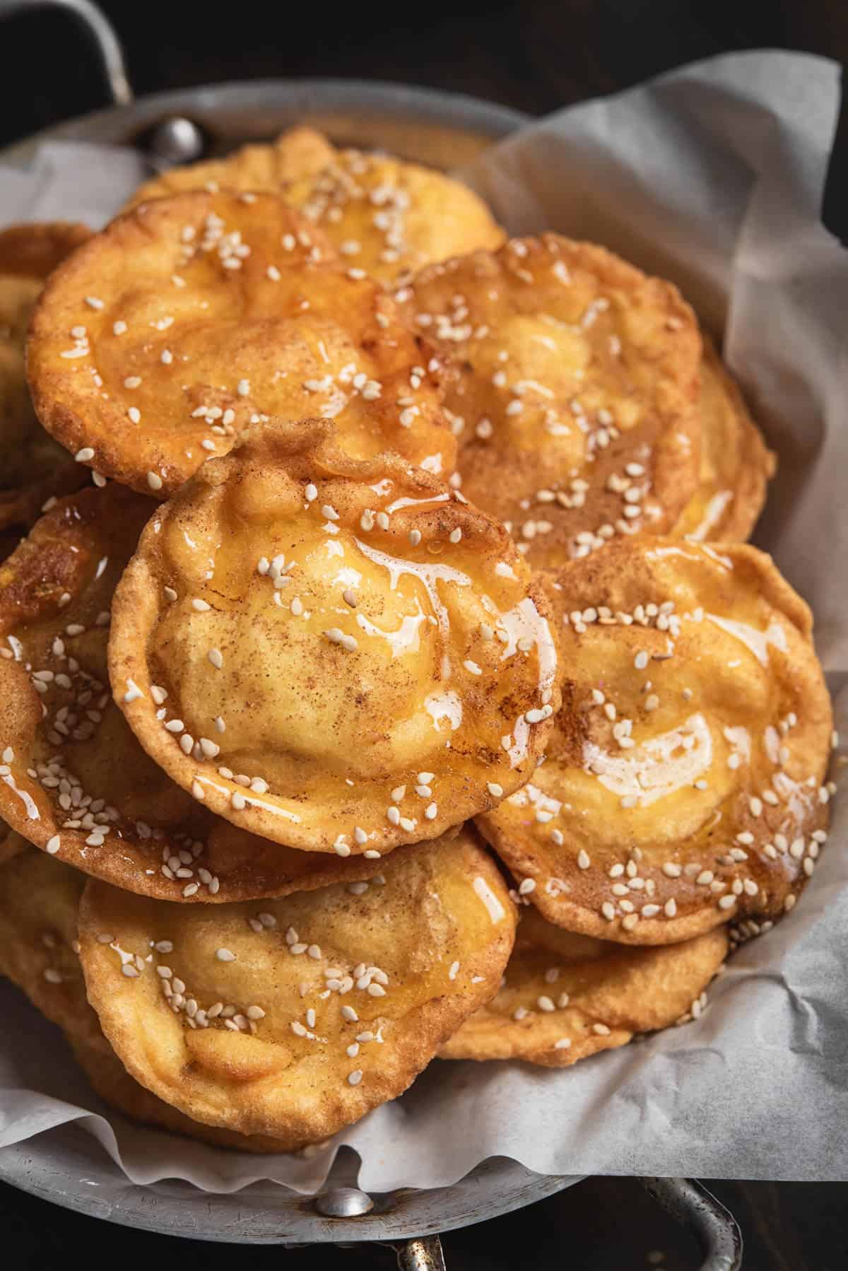 Greek Fried Pancakes