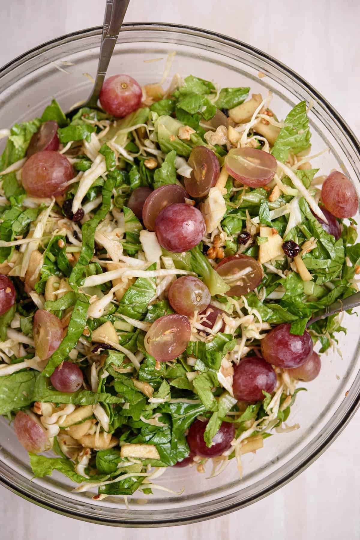 Green Salad With Grapes And Apples Real Greek Recipes