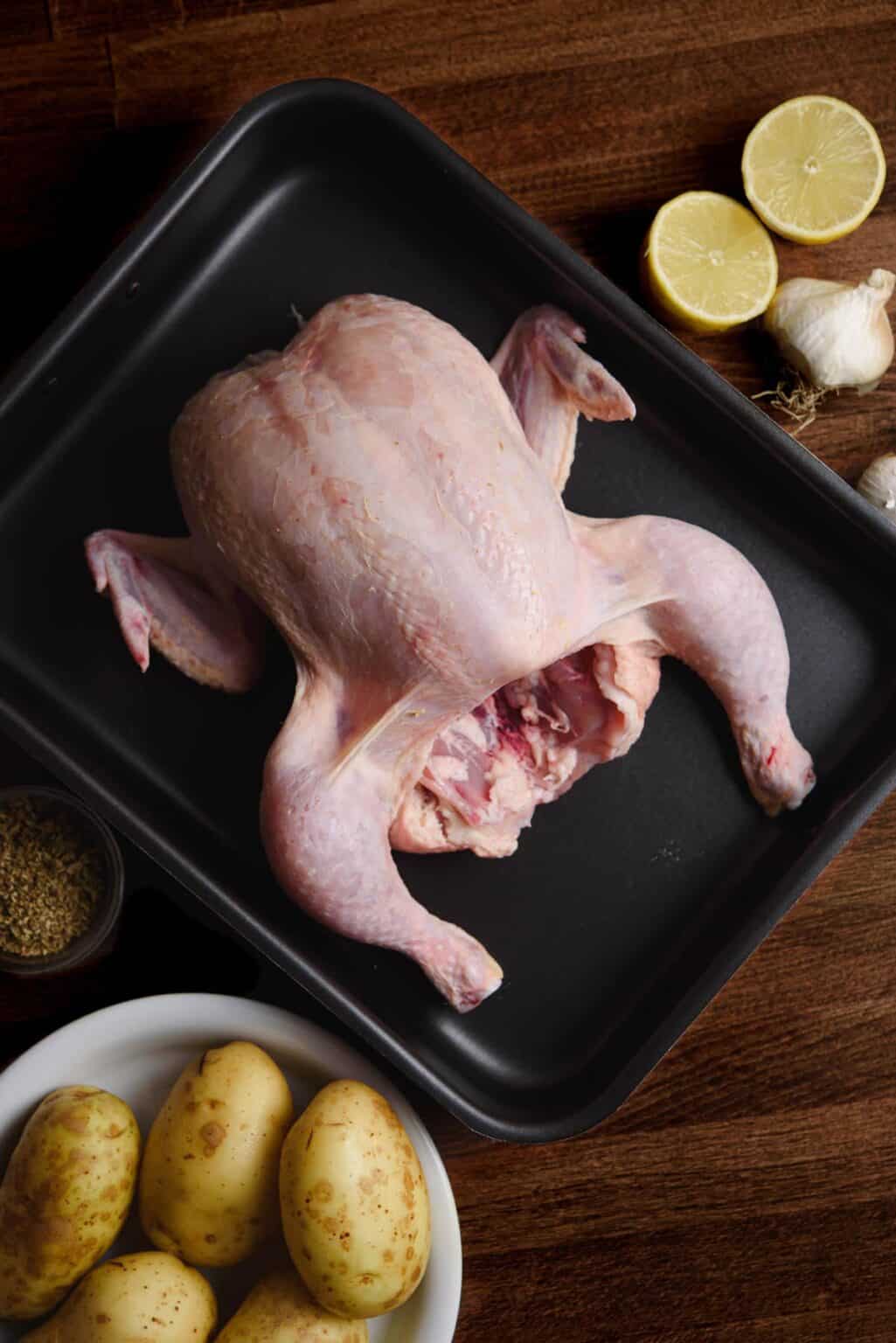 Roasted Garlic Chicken Greek-Style - Real Greek Recipes