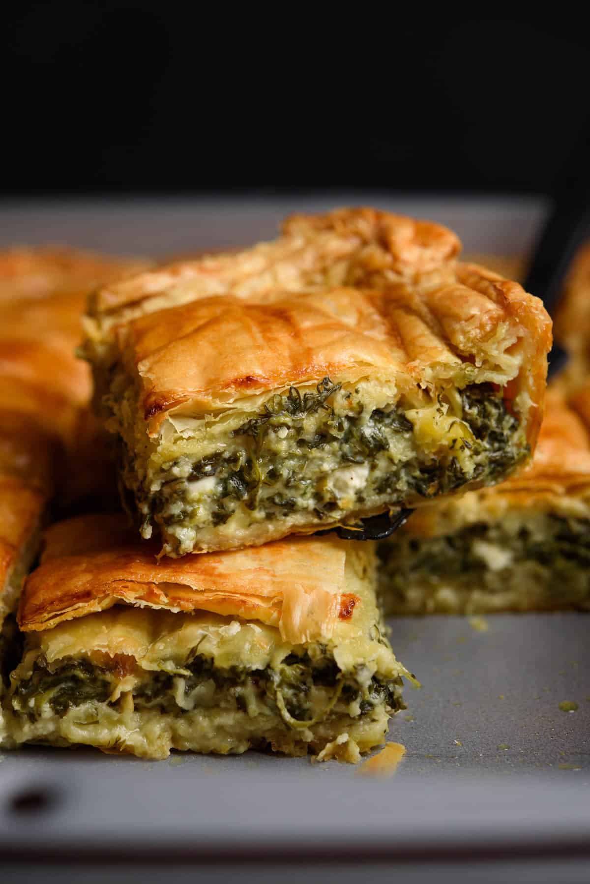 Puff Pastry Spanakopita