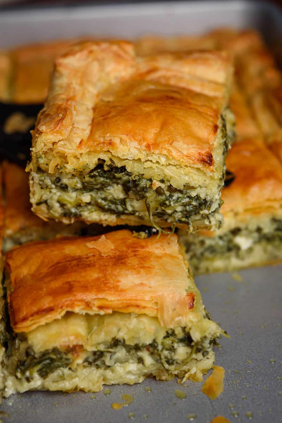 Spanakopita With Puff Pastry
