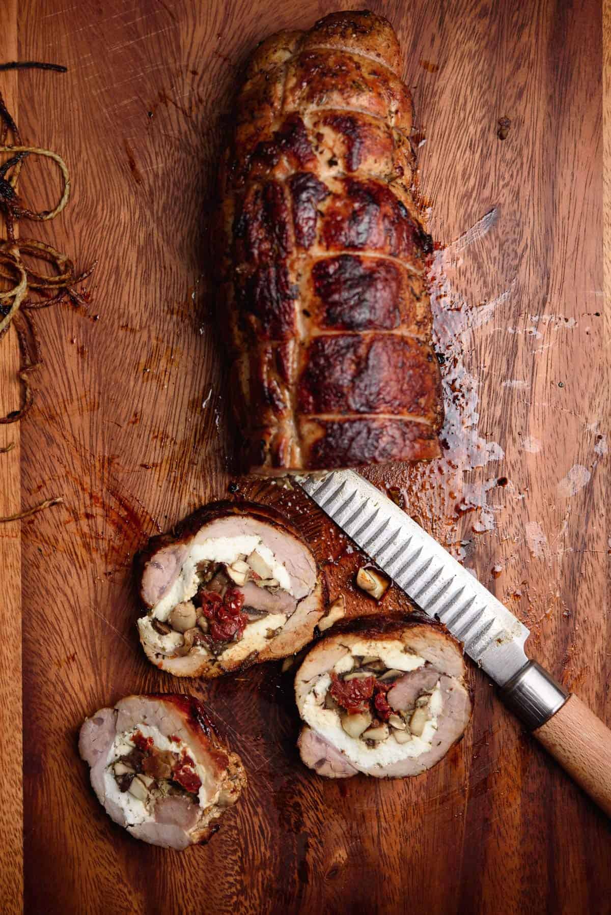 Stuffed Pork Fillet