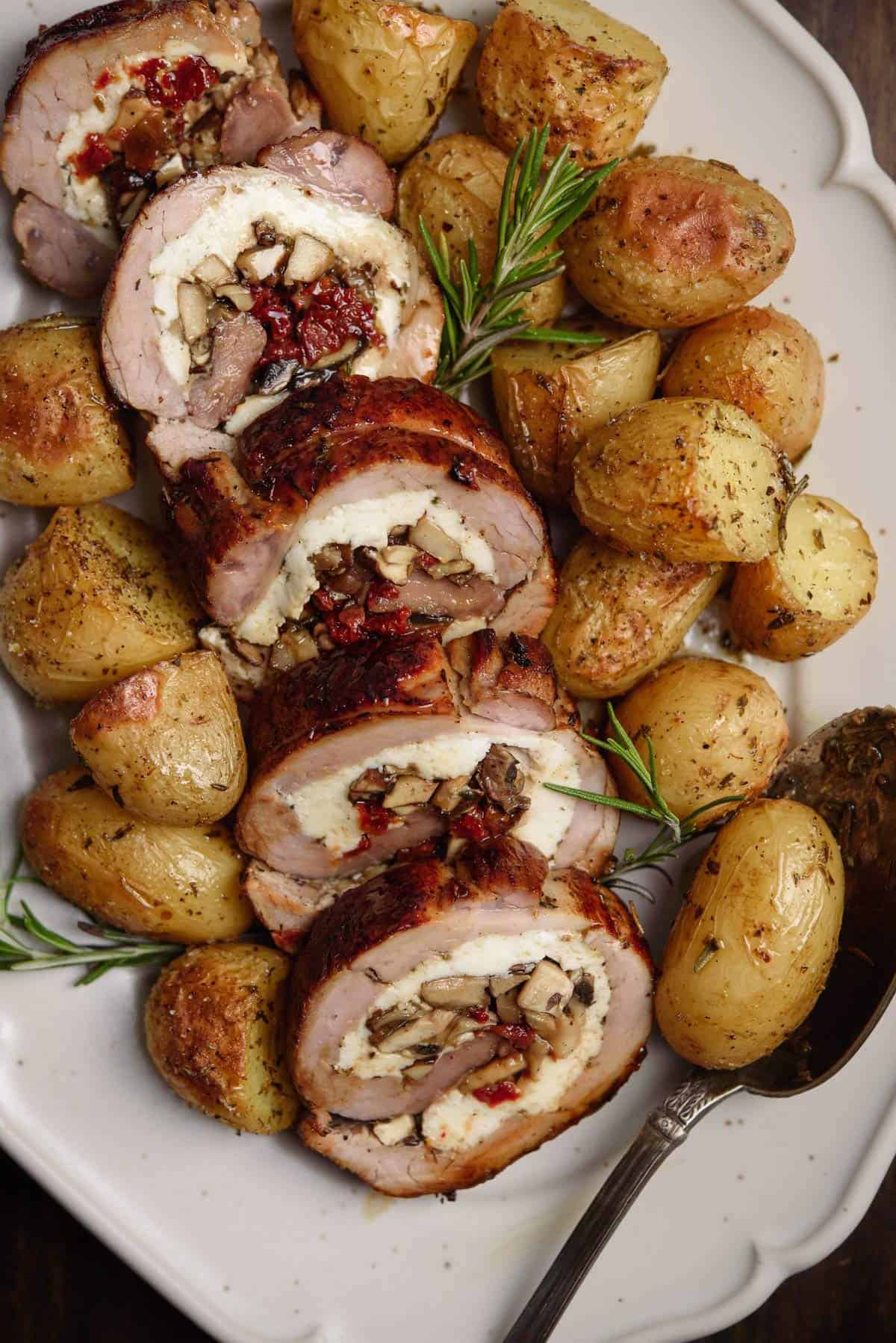 Stuffed Pork Tenderloin