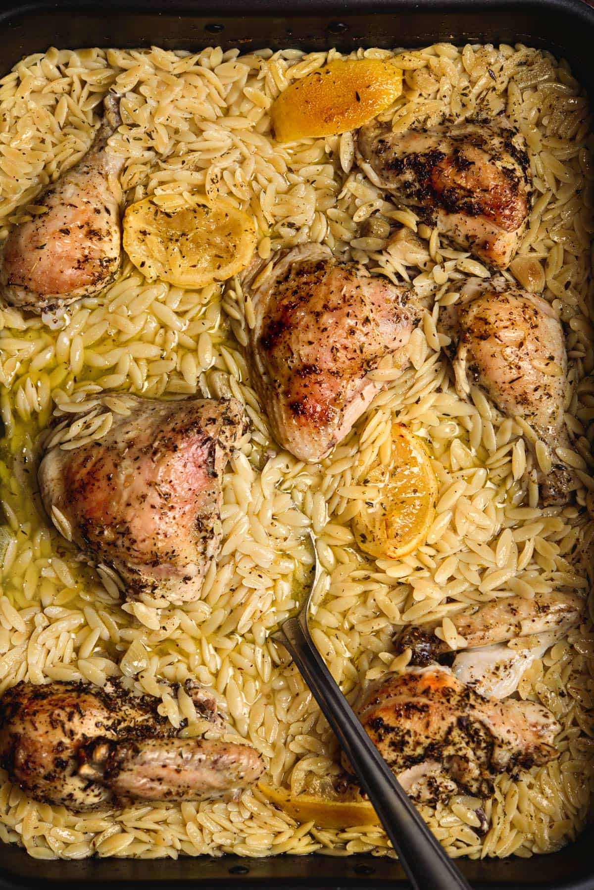Lemon Chicken Orzo