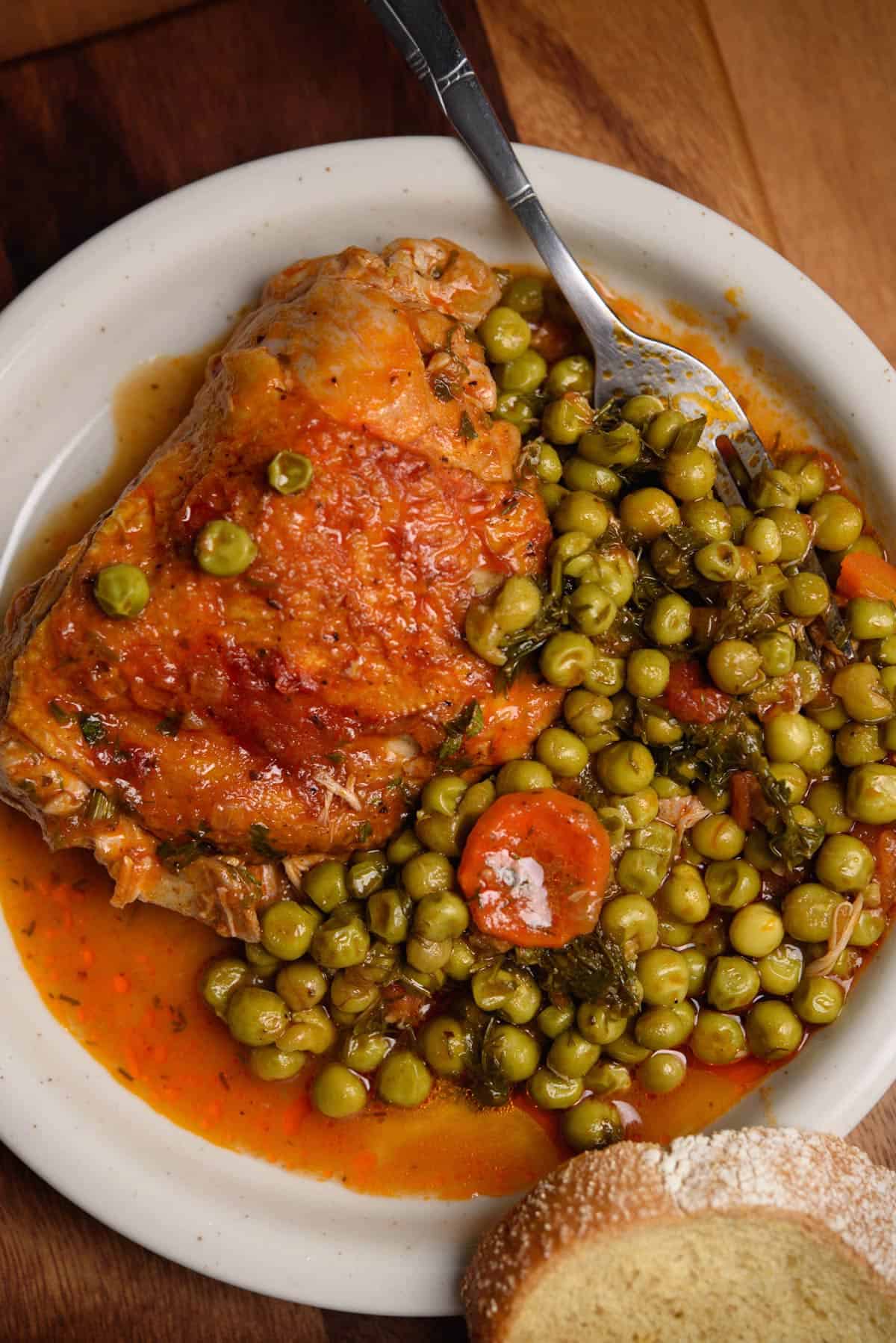 Chicken And Peas