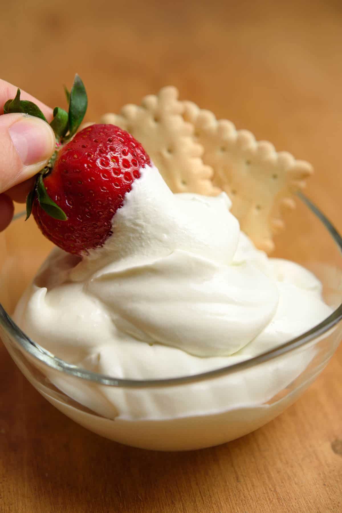 Greek Yogurt Whipped Cream