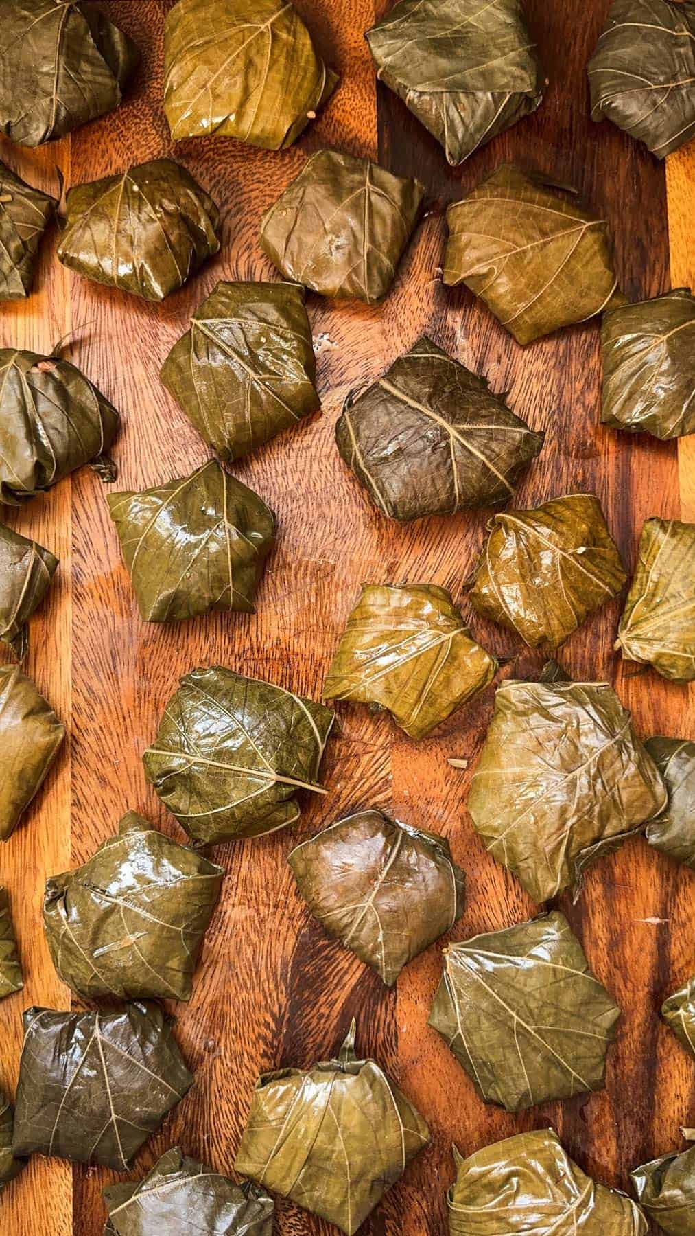 Grape Leaves Stuffed With Meat