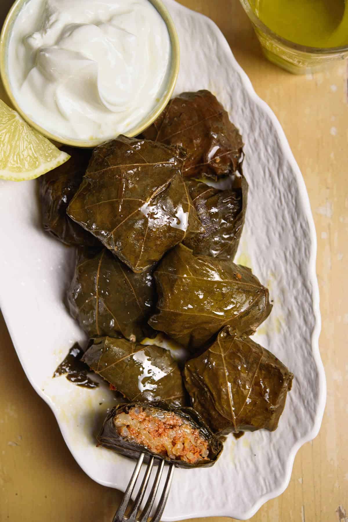 Stuffed Grape Leaves