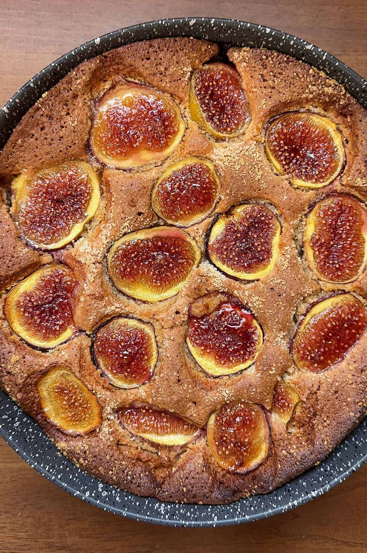 Almond Flour Fig Cake