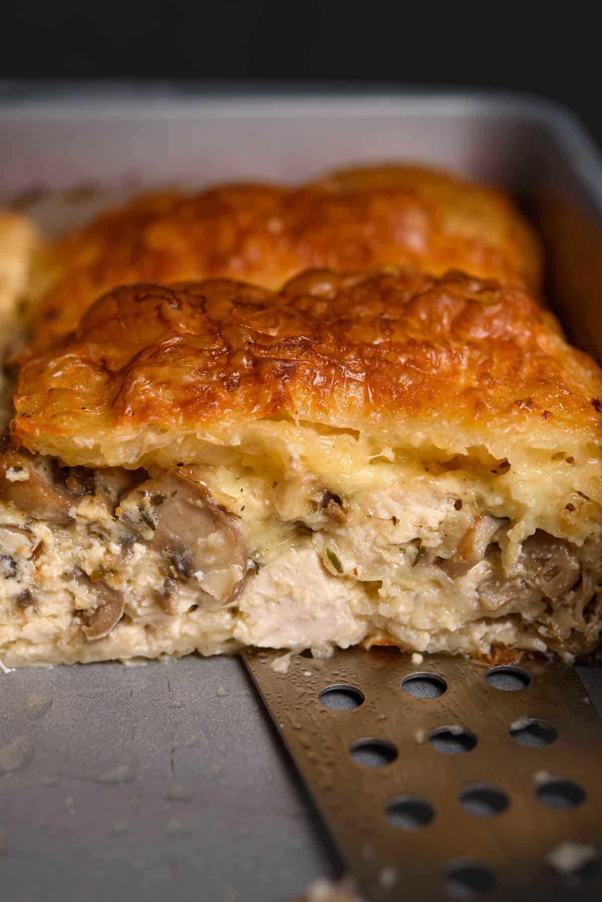 Mushroom And Chicken Pie