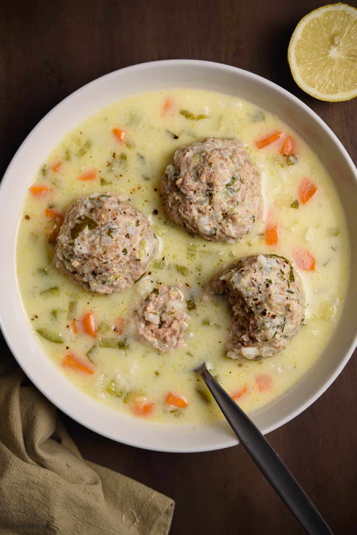 Chicken Meatball Soup