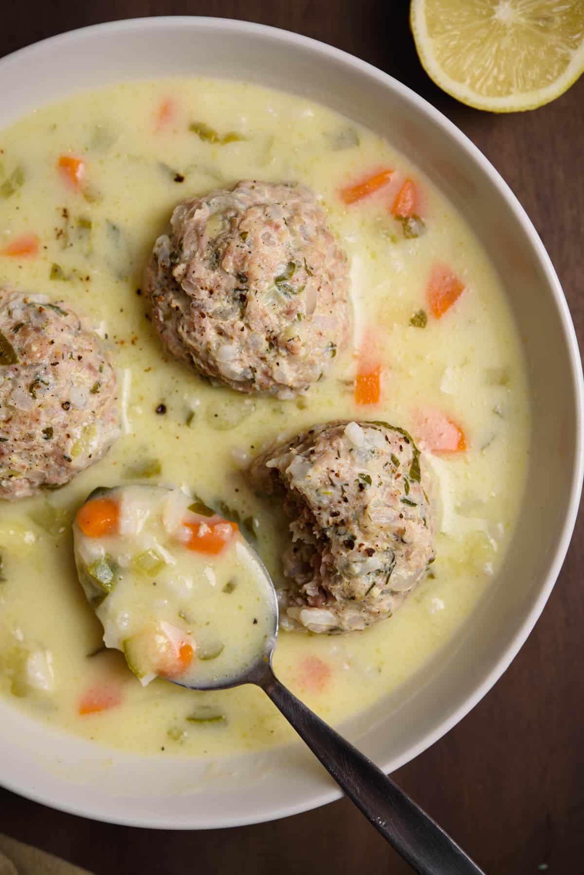 Chicken Youvarlakia