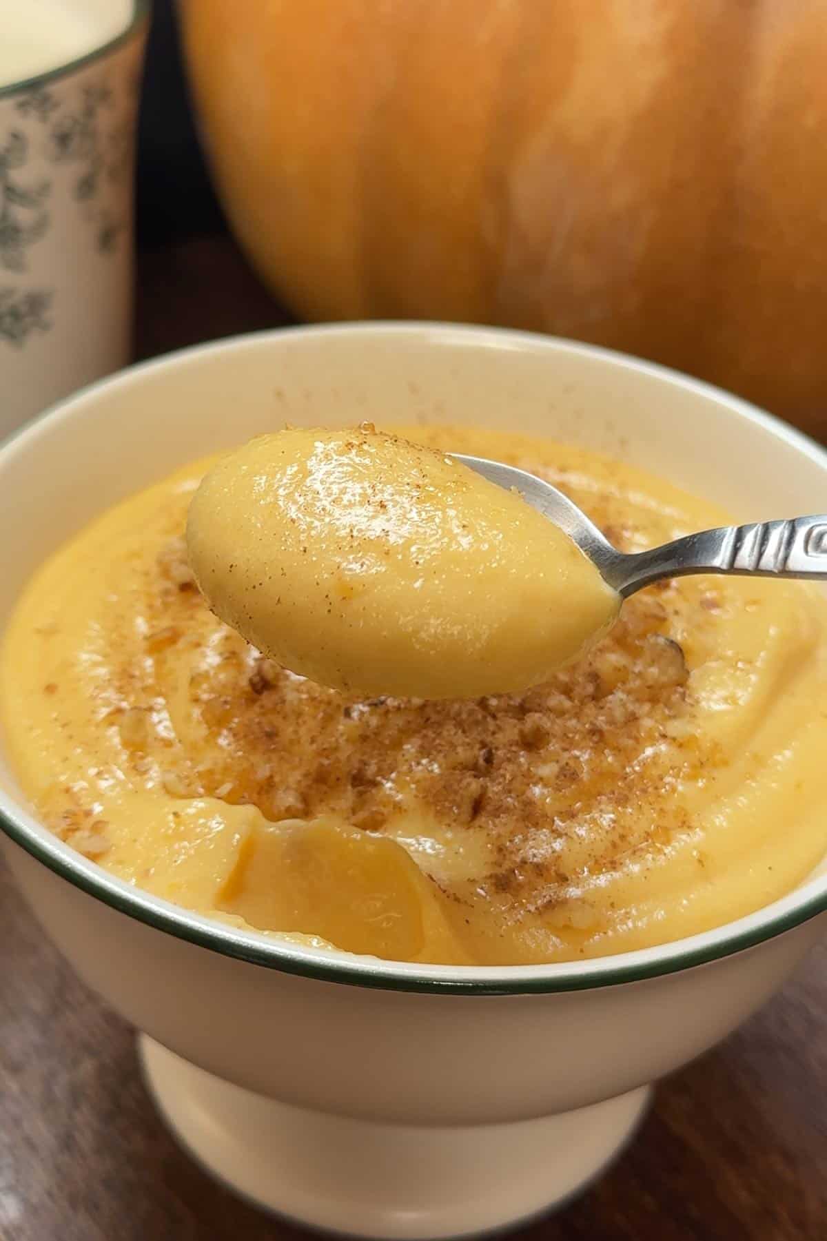 Creamy Pumpkin Pudding