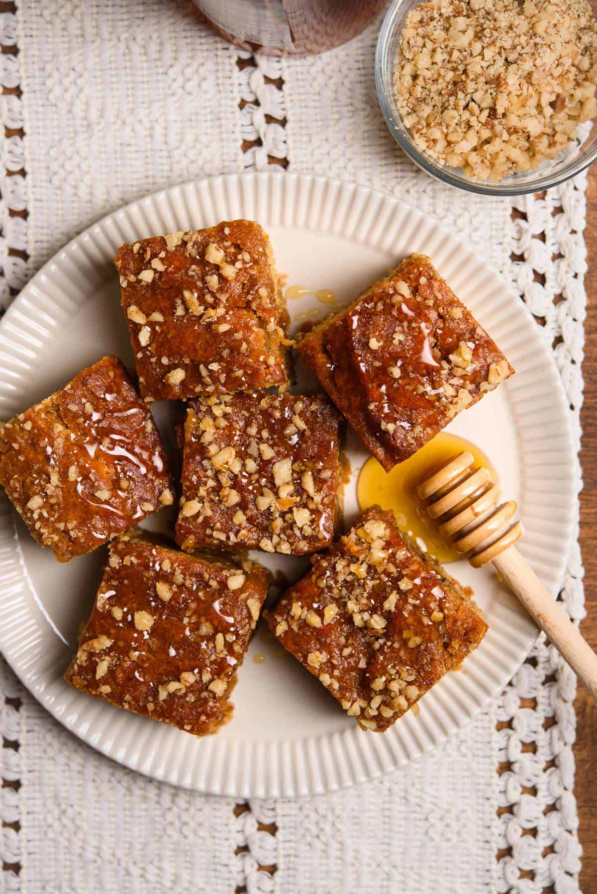 Honey Walnut Cake